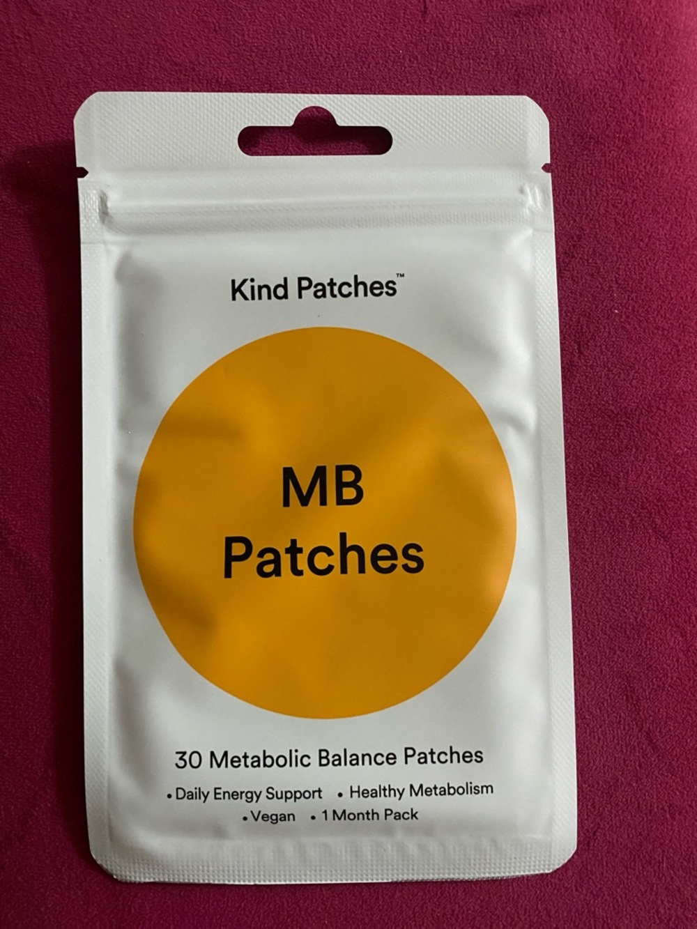 Kind Patches MB Patches - Yellow Circle Pack